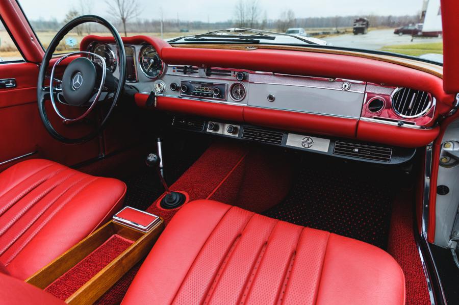 Торпедо Mercedes-Benz 280 SL (W113) 1969 года  (EU) (фото 84 из 141)